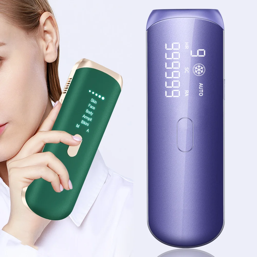 

STLF Women Mini Body Armpit Ice Handset Cooling Painless Permanent Home Use Portable Beauty Machine Ipl Epilator Hair Remo