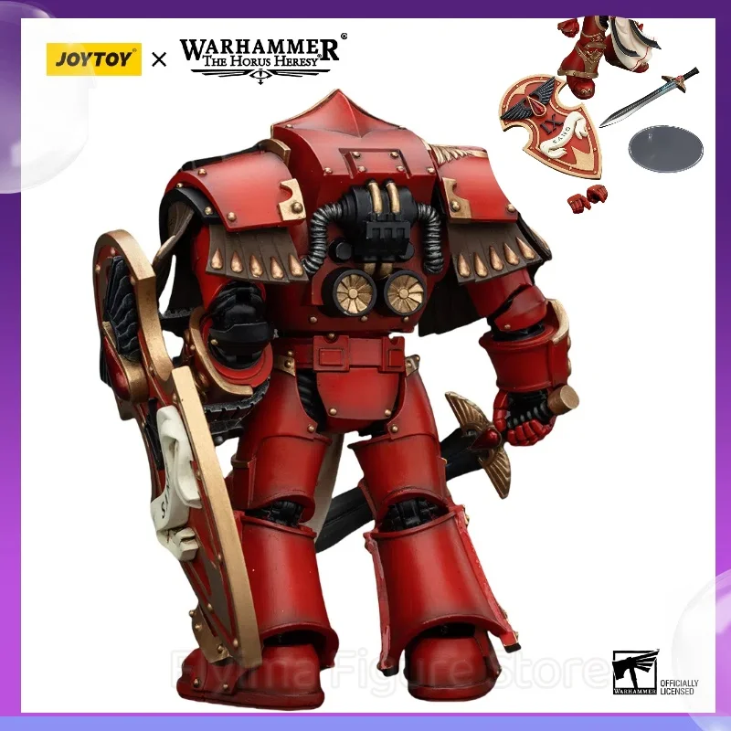 

[IN STOCK] JOYTOY Warhammer 40k 1/18 Action Figure Blood Angels Crimson Paladins Squad Crimson Paladin 1 Military Model Toys