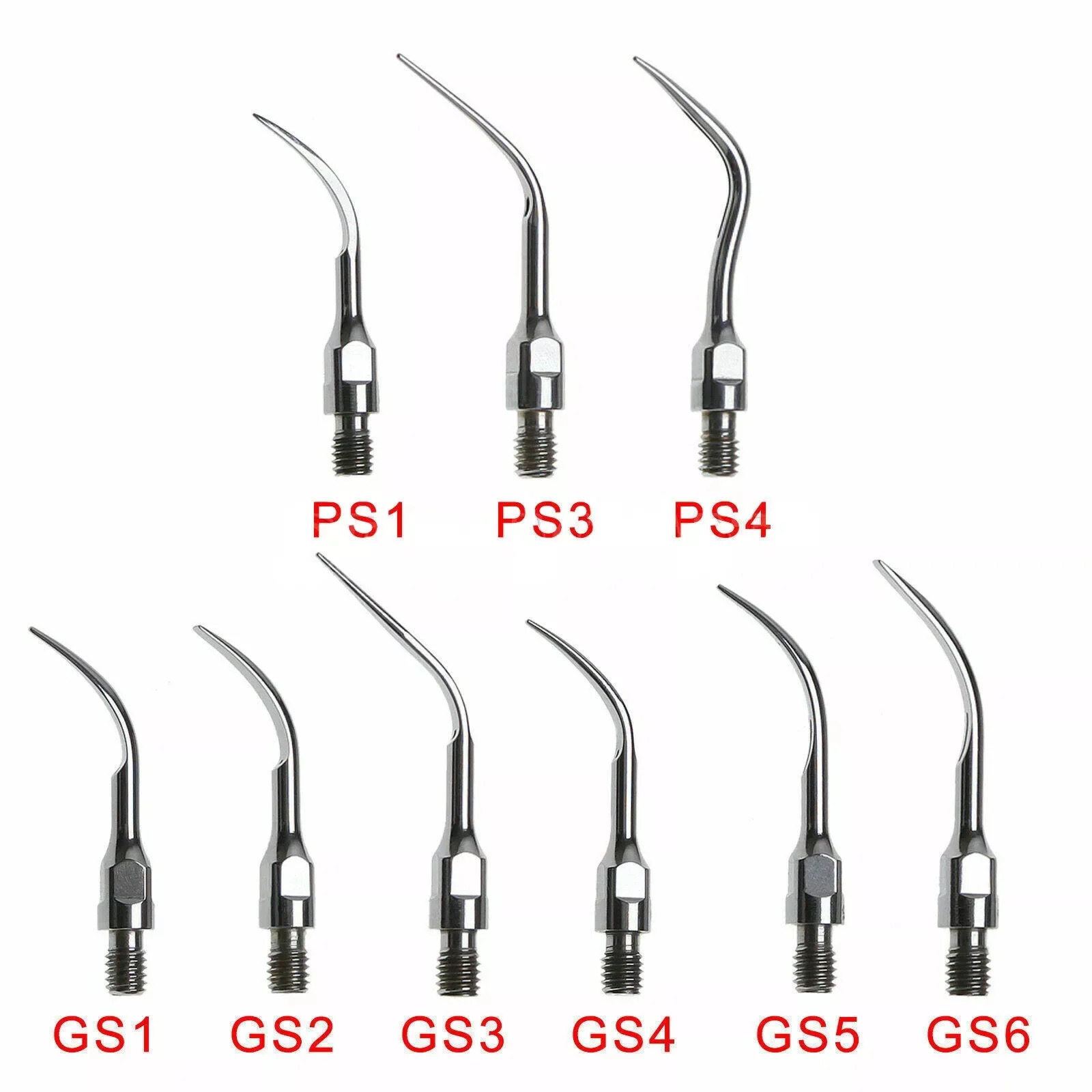 SKYSEA Dental Endo Perio G/P/E  Scaling Tips for SIRONA Ultrasonic Scaler Handpiece 15 Modes High Quality