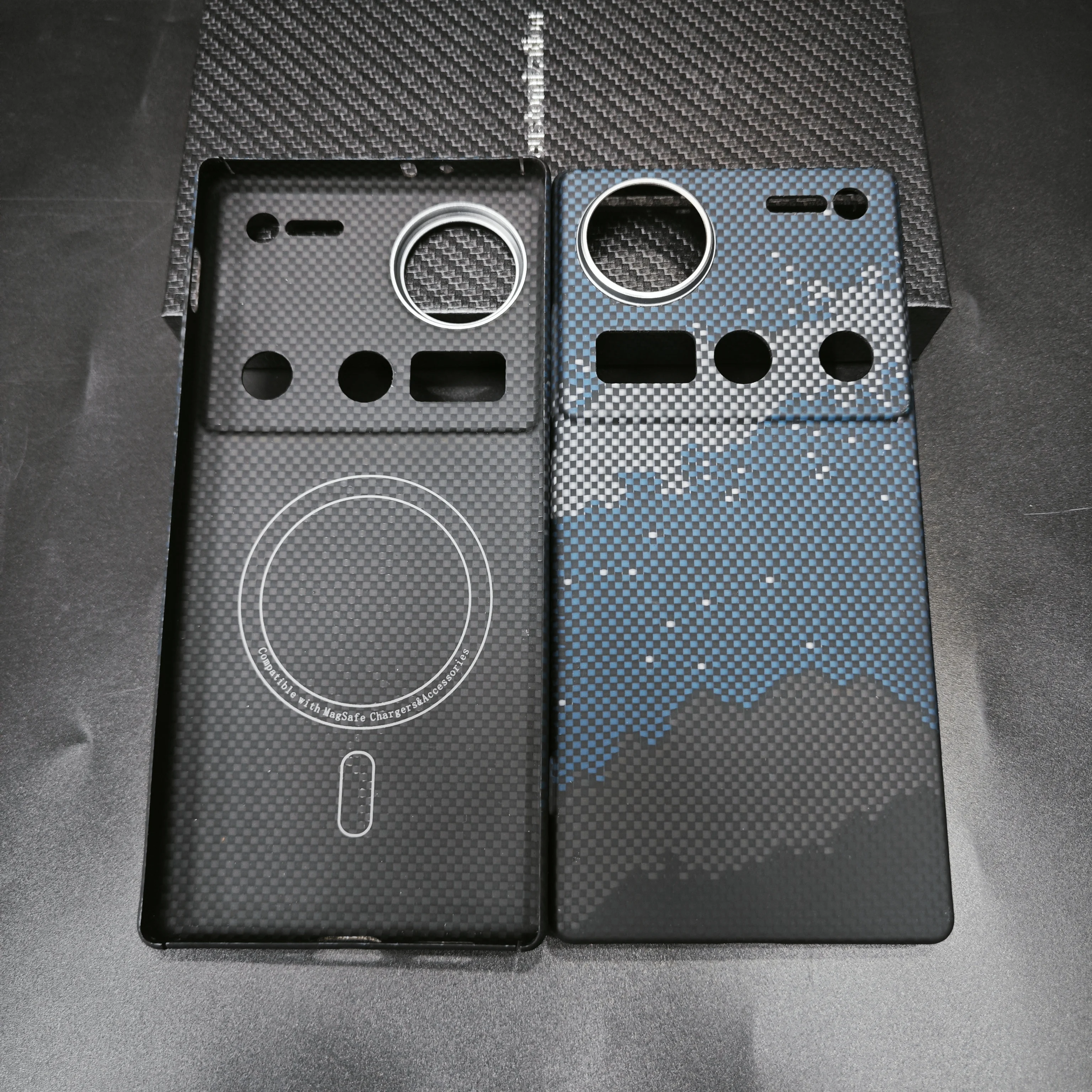 

For Nubia Z 70S Ultra Protective Case | Kevlar/Carbon Fiber Ultra Thin Design with Shockproof