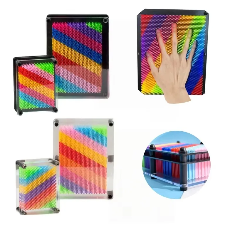 3D Clone Pin Stress Relief  Art Clone Hand Shape Model Adult Toys Pinscreen Needle Board Sculptures Painting  Gift