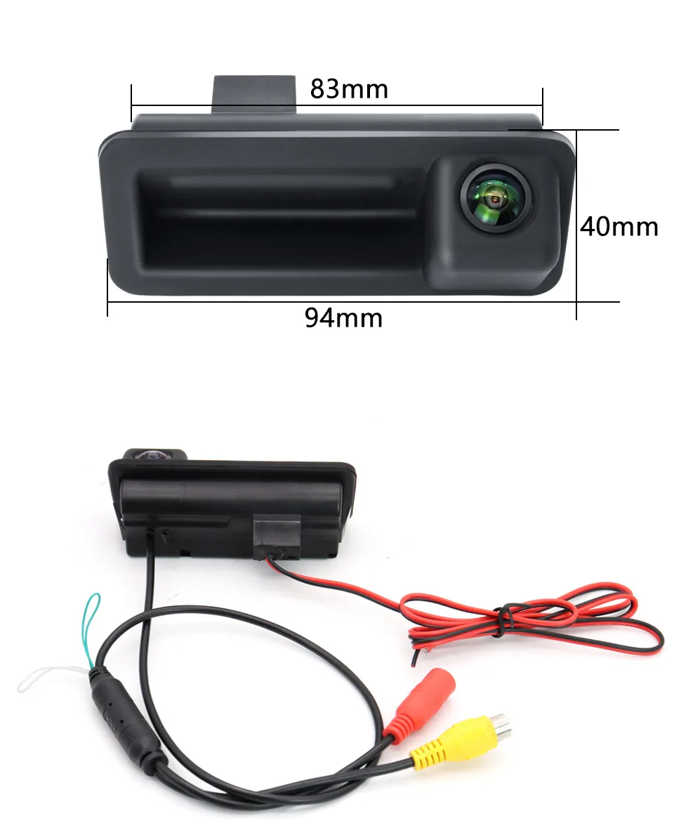 180 ° 1080P Auto-Rückfahrkamera für Ford Focus 2 MK2 Mondeo MK4 S-Max C-Max Kuga MK1 Fiesta MK7 Rover Range Freelander 2 – Detail 10