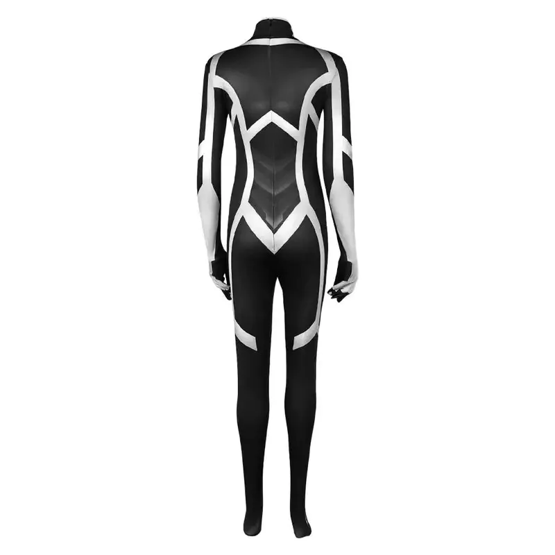 

Black Cat Superhero Cosplay Fantasia Costume for Spider Zentai Suit Jumpsuit Role Play Outfits Halloween Carnival Clothes ft9rr