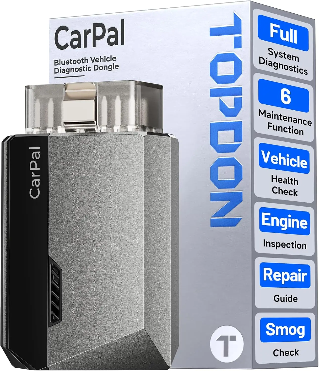 

Carpal OBD2 Scanner Bluetooth - All-System Car Diagnostic Tool for iOS & Android