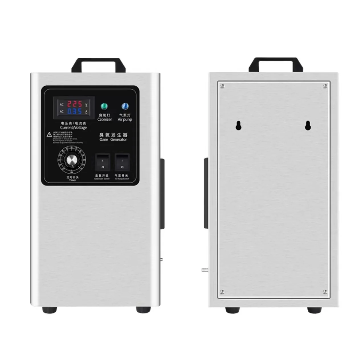 High Concentration 5G/H 15g/H Ozone Generator Machine for Water Treatment Swimming Pool and Aquaculture Fish Farming