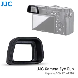 JJC Soft Eyepiece Eye Cup for SONY A6300 A6100 A6000 NEX-6 NEX-7 Replaces FDA-EP10 Eyecup dslr FDA-EV1S Electronic Viewfinder