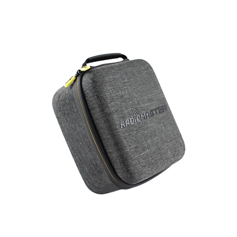 RadioMaster TX12 TX12MKII Transmitter Carrying Case EVA Hard Shell Zipper Handbag Protective Storage Bag for FPV Racing Freestyl
