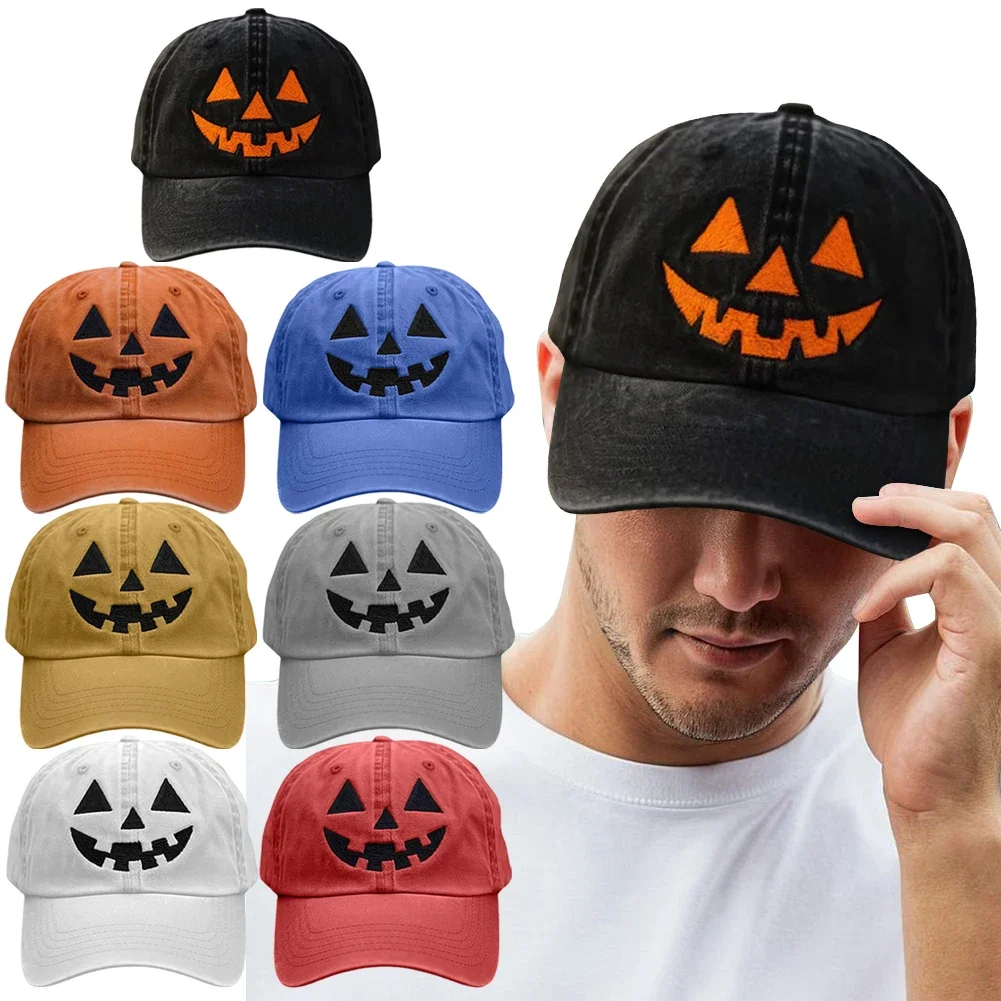 قبعة الهالوين قبعة بيسبول مطرزة للهالوين قبعة الشمس للجنسين قبعة سائق الشاحنة للرجال والنساء #1