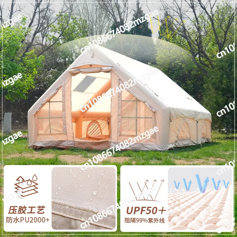 

Inflate and Go Camping Tent for 5-6 People - Waterproof Thickened Material for Dry Cozy Overnights in Nature