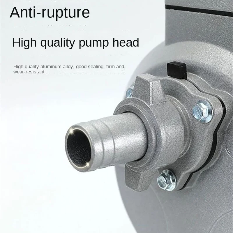 808080 Useful 3.8Kw High Power Water Pump Portable Farmland Irrigation Machine Two-Stroke 1 Engine Water Pump