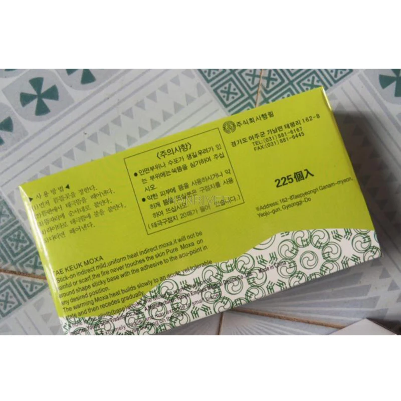 

225Pcs Mini Moxa Stick Moxibustion Stickers Moxas Therapy Acupuncture Foot Back Massager For Body Warm Uterus Stomach Health