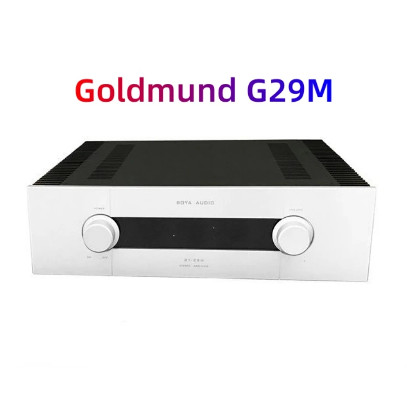 

150W*2 Goldmund G29M Combined Audio power amplifier HIFI fever power amplifier 150W*2 Two-channel Power Amplifier,10HZ-50kHz