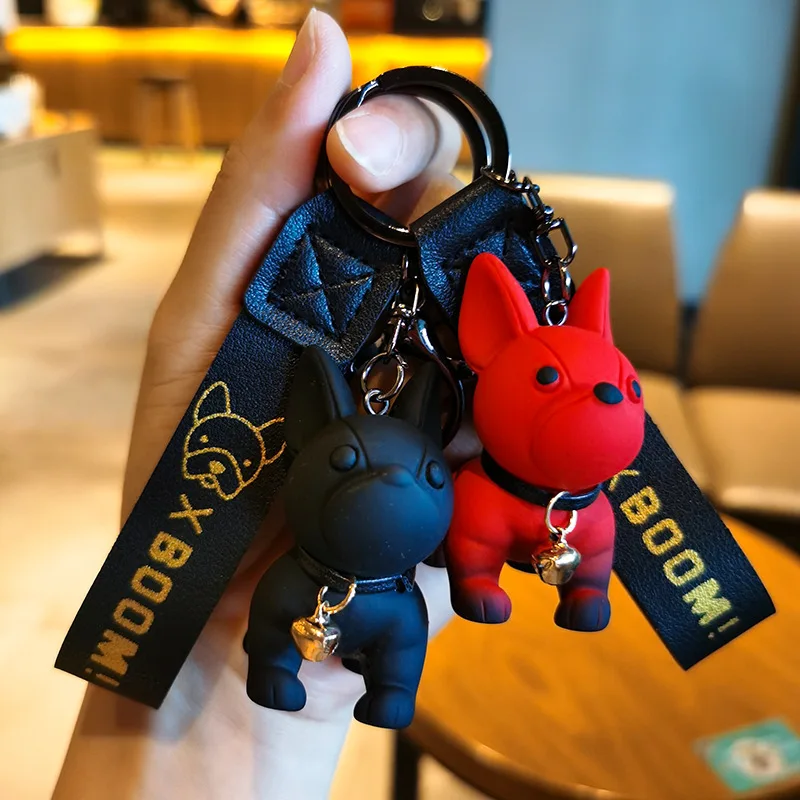 

Cute Resin Pet Puppy Fighting Dog Dog Shiba Inu Keychain Car Backpack Gift