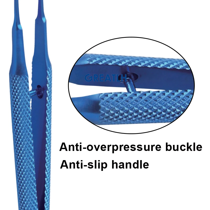 Pince à Épiler en Alliage de Titane, Trois Types
