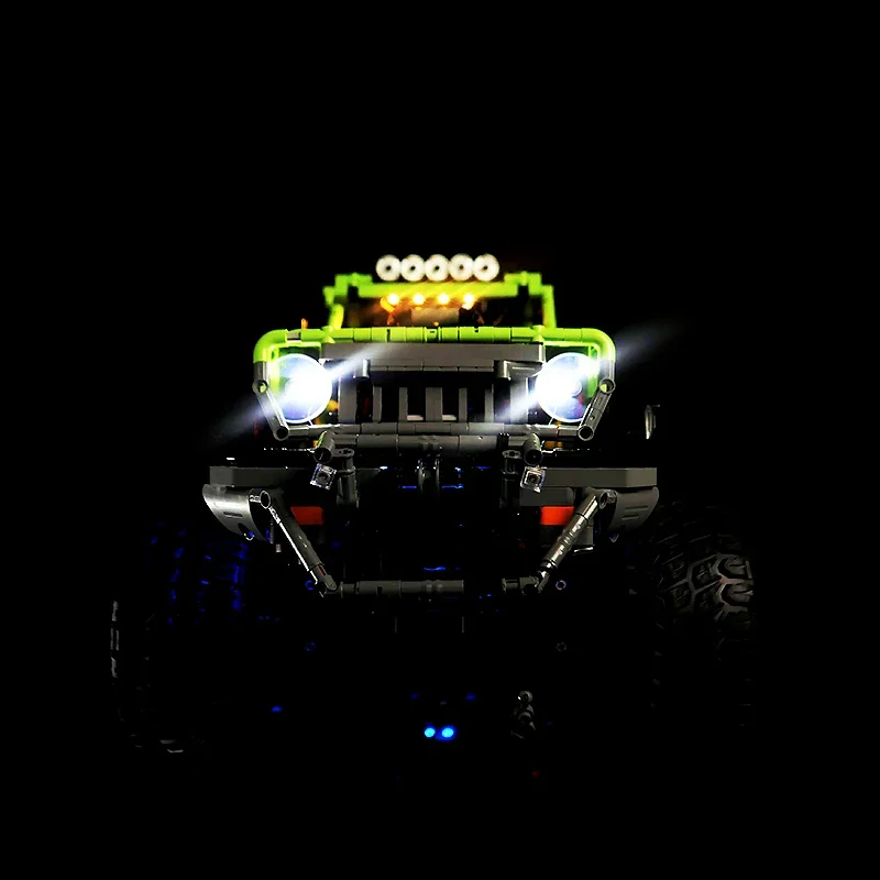 Kit d'éclairage LED RC DIY pour voiture de sport technique LEGO 9829-2 (lumière LED uniquement, modèle sans blocs)
