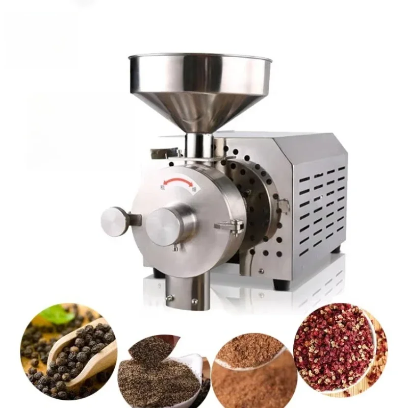 Commercial Dried Herbs Beans Pepper Rice Mill Flour Beans Food Powder Mill