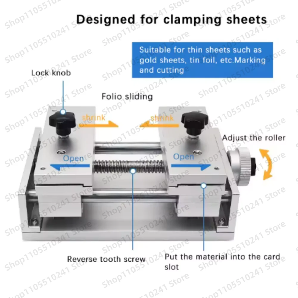 Laser Marking Machine Fixtures Paper Cutting Fixtures Gold Cutting Large Fixtures Horizontal Stretch Translation Table