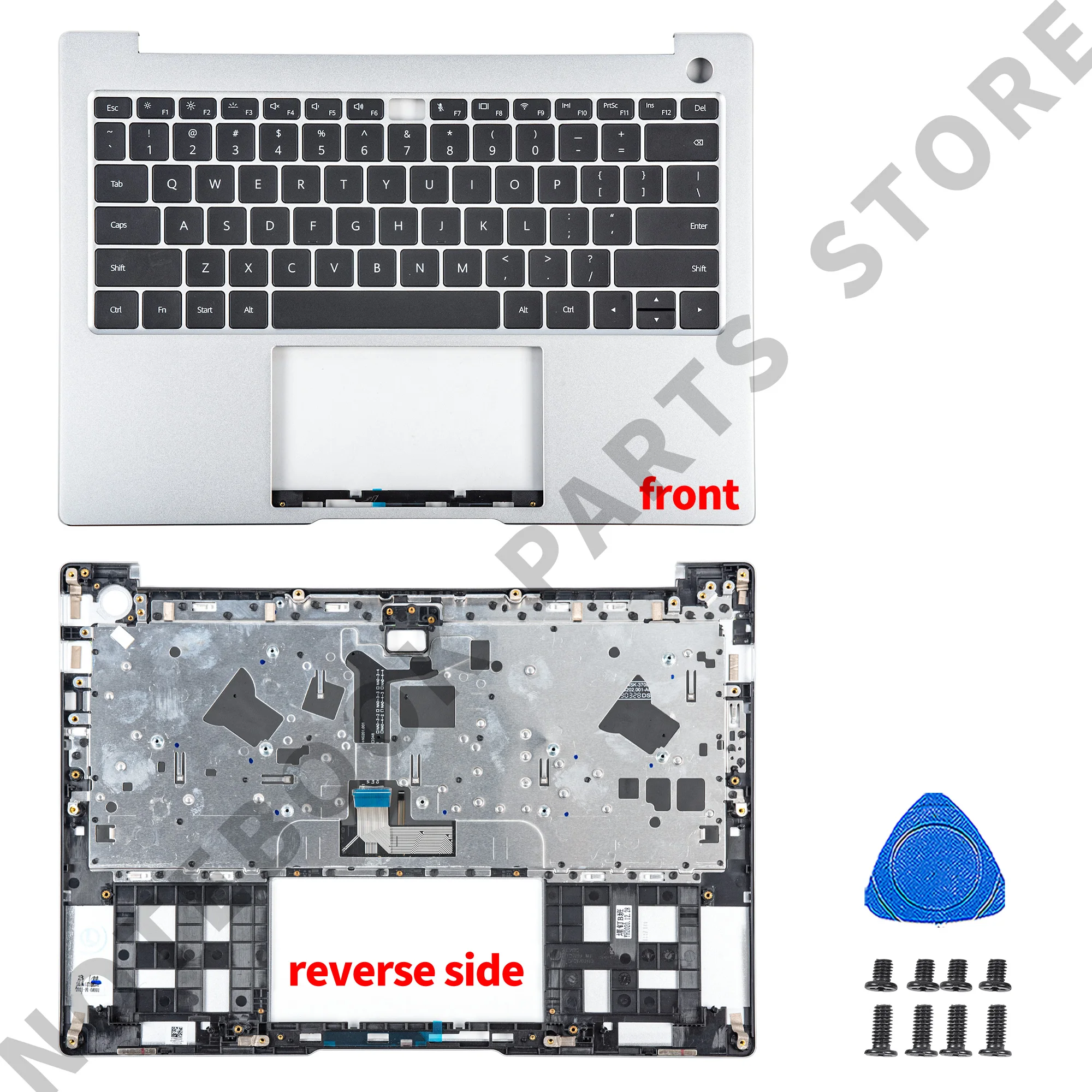 Keyboard For Matebook 14 KLVD-WFH9 KLVF-16 2021 Palmrest Lower Cases NEW Parts Repplacement 14 Inch