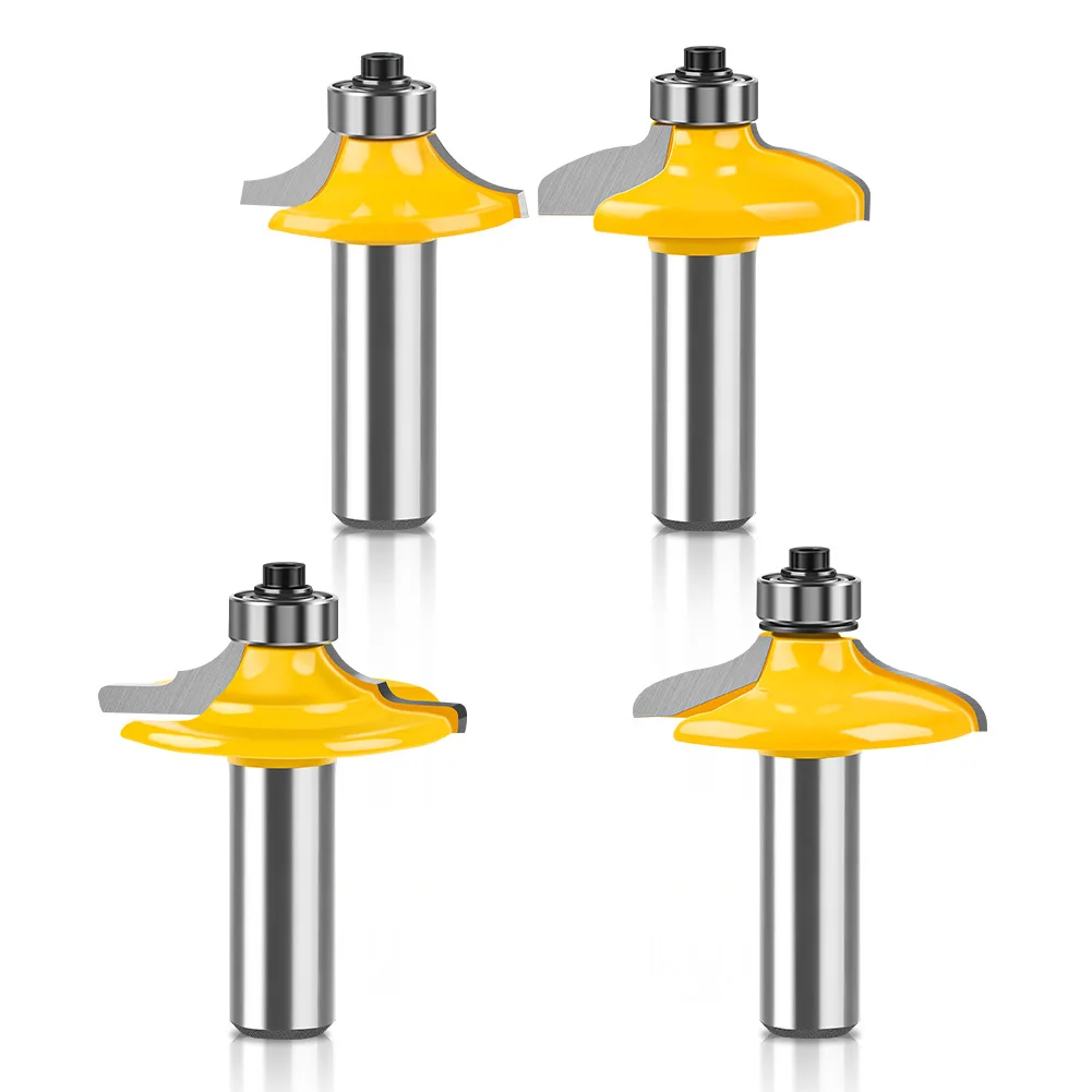 1PC 8MM 12MM Shank Milling Cutter Drawer Front Cabinet Door Front Router Bit Wood Carving Router Bits For Wood Woodworking Tools