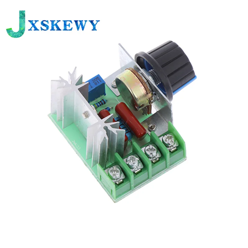 1pcs AC 220 V 2000 W SCR Voltage Regulator Dimming Dimmers Speed Thermostat Controller