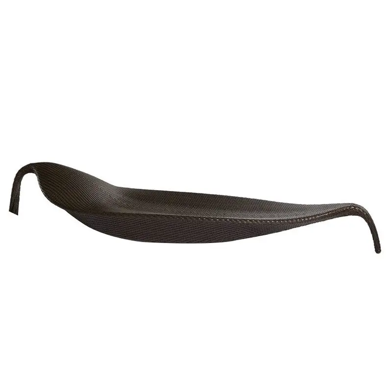 Outdoor creative surfboard pool beach lounge chair nap convenient European leisure bed and breakfast fashion leaf lounge chair