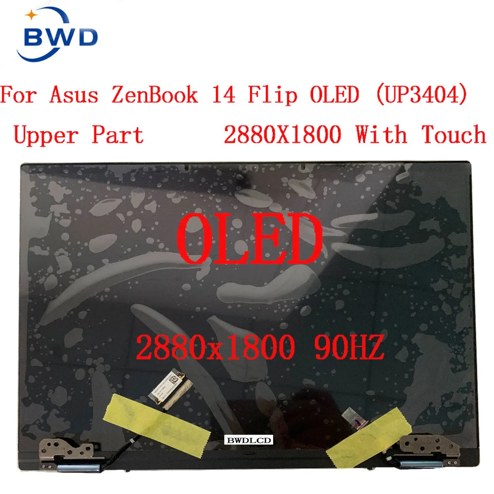 

For ASUS Zenbook 14 Flip OLED Laptop UP3404 UP3404VA 2.8K 90HZ Touch Screen Assembly Upper part