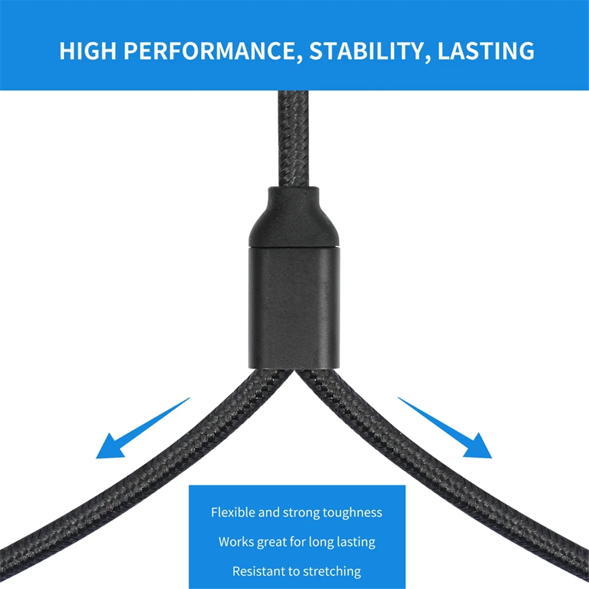 

# 265S USB Type C «папа» на 2 XLR «папа» стерео аудиокабель 32 бит/384 кГц для смартфонов, ноутбуков, 3 метра (черный и красный)