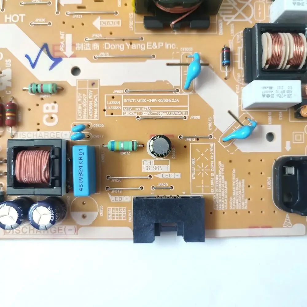 Genuine BN44-00947L Power Supply Board L43E8SN_RDY Has Been Tested To Work Properly Applicable FOR UN43RU7200FXZA UN43RU7100FXZA