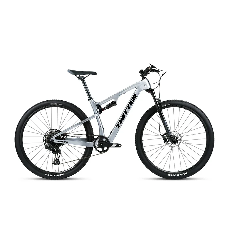 27.5/29inch Carbon Fiber Frame Mountain Bike 12speed Hydraulic Disc Brakes Air Suspension Internal Cables Off-Road MTB Bicycle