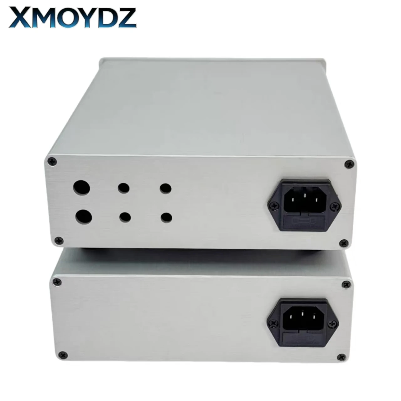 Full Aluminum Power Supply Chassis DIY HiFi Amplifier Enclosure DAC Decoder Preamp Power Amp Tone Control Audio Case Housing Box