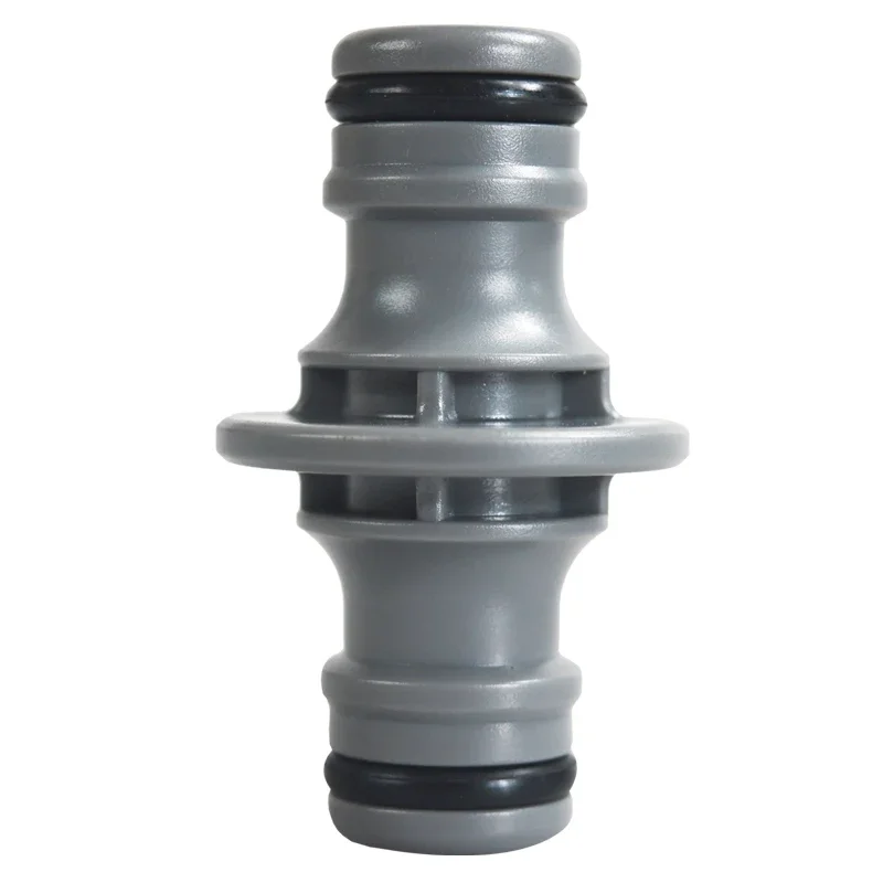 2-Way Garden Hose Connector Joiner Coupler Male Direct Nipple Quick Connect Extend Water Pipe Tap for Watering
