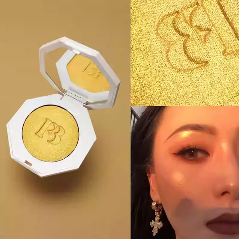 Fenty Beauty-palo de contorno adecuado para tonos de piel asiáticos, resaltador de diamante 3D, lápiz labial en polvo suelto que cubre líneas de labios