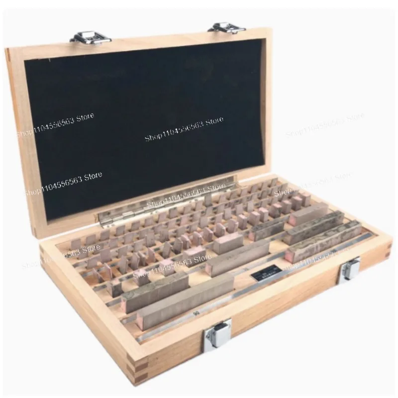 

High Precision 1.005-50mm Block Gauge 32Pcs/Set 1 Grade 0 Grade Inpsection Block Gauge Set Measurement Caliper Tool Set