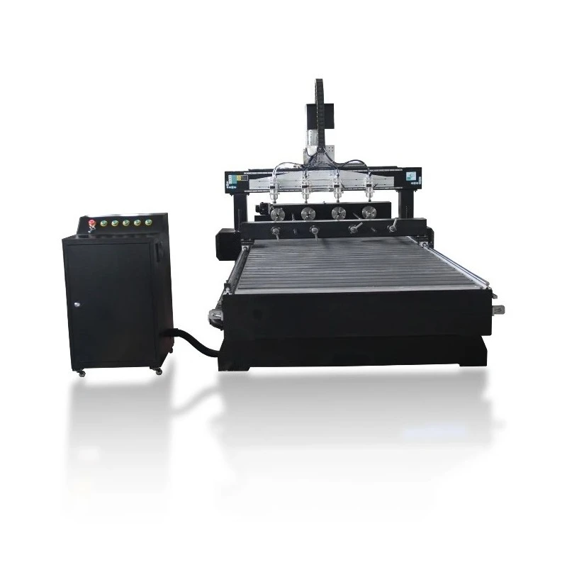 2040 Wood Engraving Machine for Cylinder Table Chair Leg Carving 3D Wood Craft Processing Multi Head Rotary Wood Cnc Router