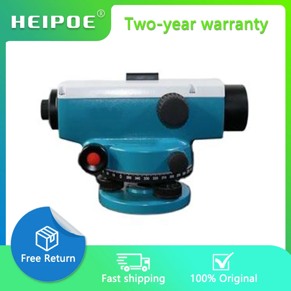 Heipoe high-precision B20-LD 32X Automatic Anping Laser Auto level engineering survey with V wire-hung & magnetic-damping