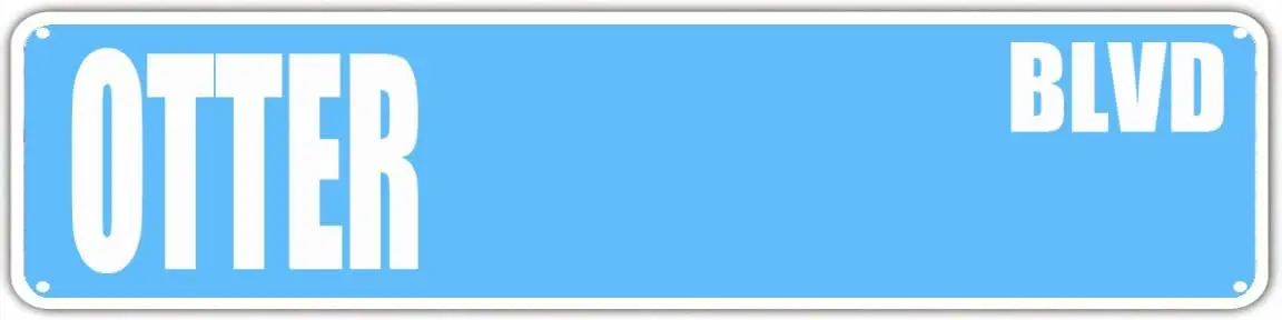 

Забавные садовые вывески, уличный металлический знак, декор для улицы, Blvd, металлическая жестяная вывеска для дома, настенный дорожный декор, подарки 4x16 дюймов