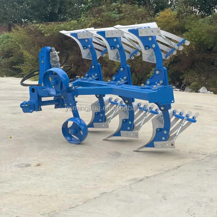 Hydraulic Reversible Plough 3 Furrow Matching 50 HP Tractor Hydraulic Furrow Plow