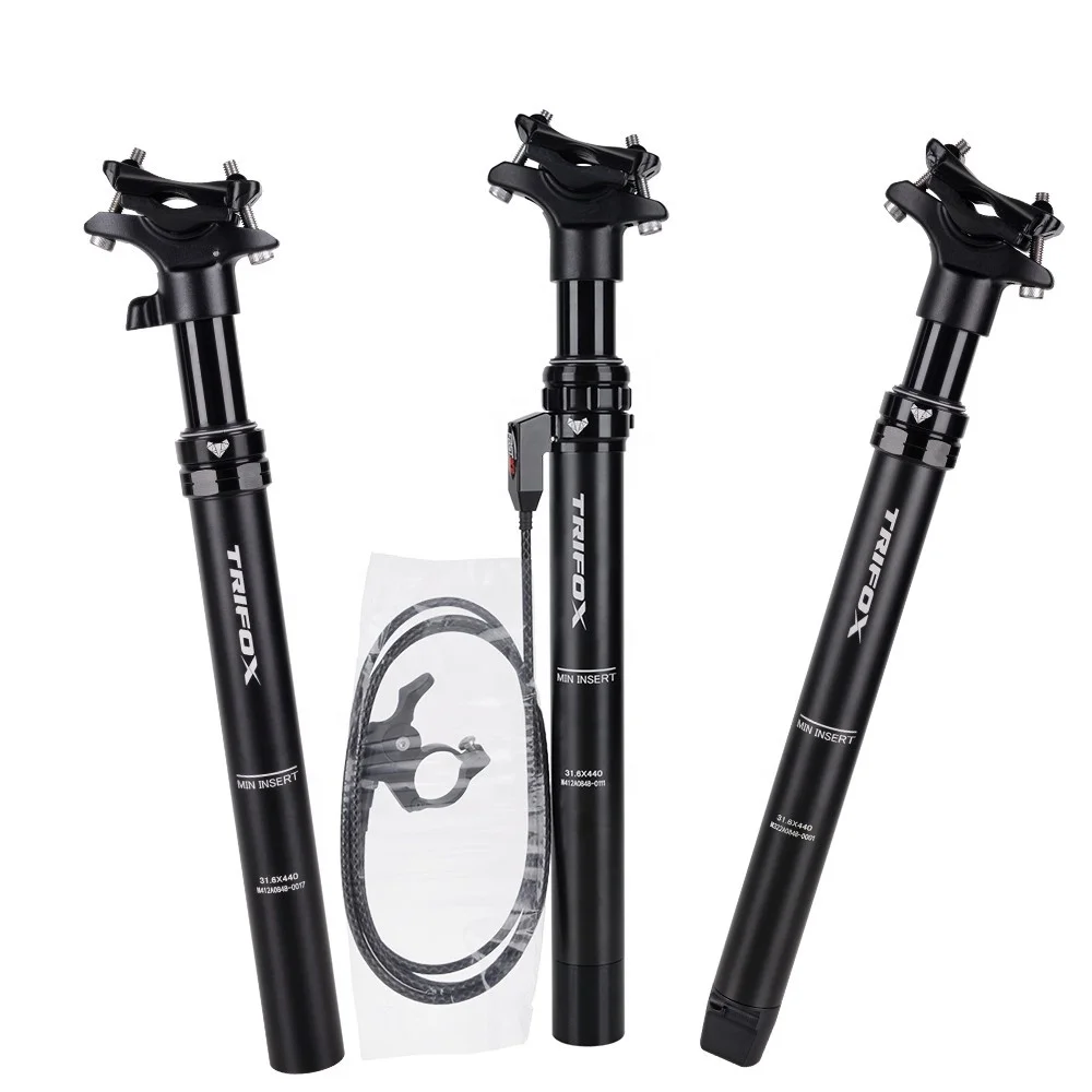 

Wholesale Bicycle Part Internal Routing External Routing 30.9 31.6mm TRIFOX Mountain Bike Air SeatPost Adjustable Seat Post