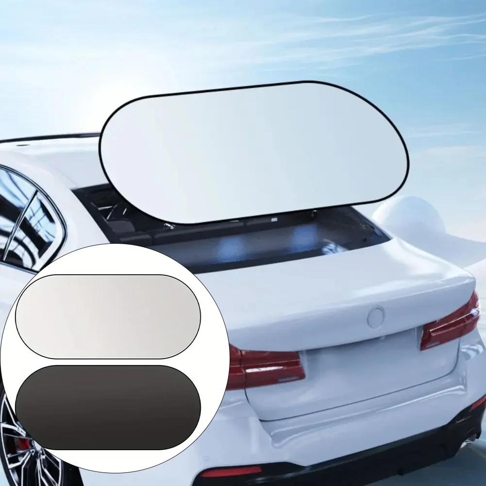 

Солнцезащитный козырек на заднее окно автомобиля, анти-ультрафиолетовый складной с 2 присосками, теплоизоляционная занавеска, автомобильный летний солнцезащитный козырек, солнцезащитный крем