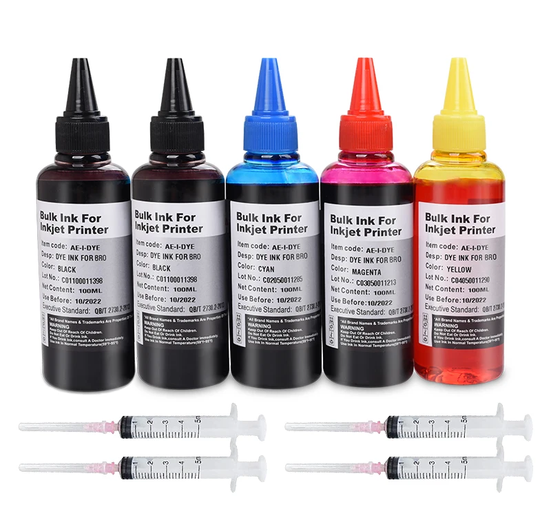 100ML refill dye ink for canon 470 471 PGI470 CLI471 ink cartridge ciss for CANON PIXMA MG6840 MG5740 TS5040 TS6040 printer