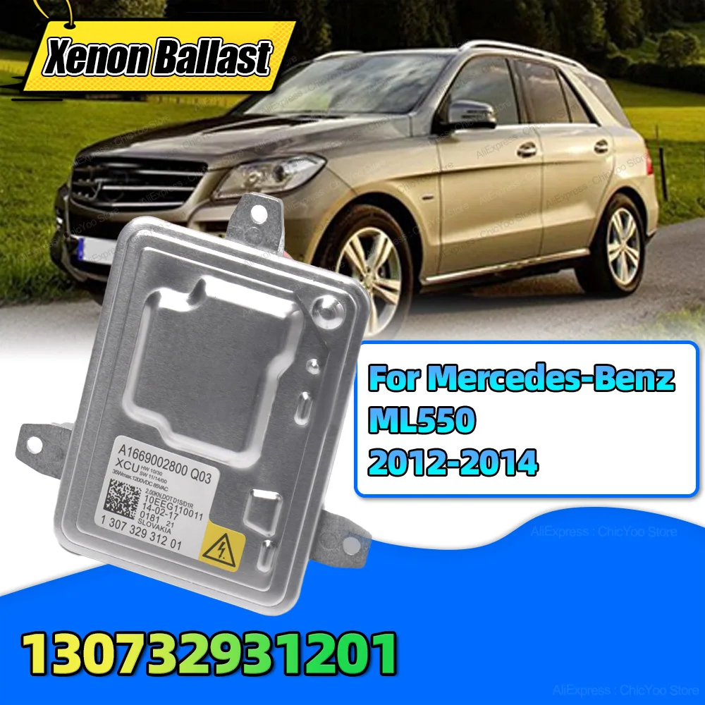 130732931201 Xenon HID Headlight D1S D1R Ballast Control Unit Module 10EEG110011 For Mercedes Benz ML550 2012 2013 2014