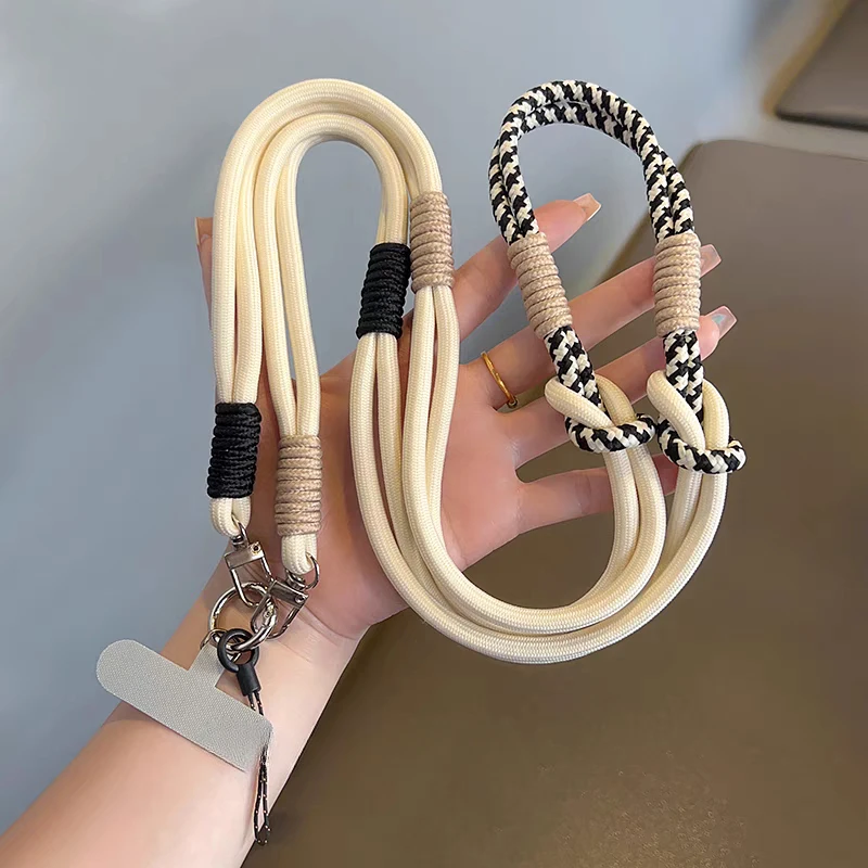 

New Outdoor Anti-drop Multi-function Mobile Phone Lanyard Crossbody Bag Hanging Chain Fashion Versatile Shell Bag Universal
