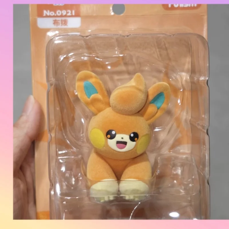 

6 Style Pokemon Funism Flocking Eevee Pawmi Model Anime Action Figure Model Ornamental Decoration Collect Toys Christmas Gift
