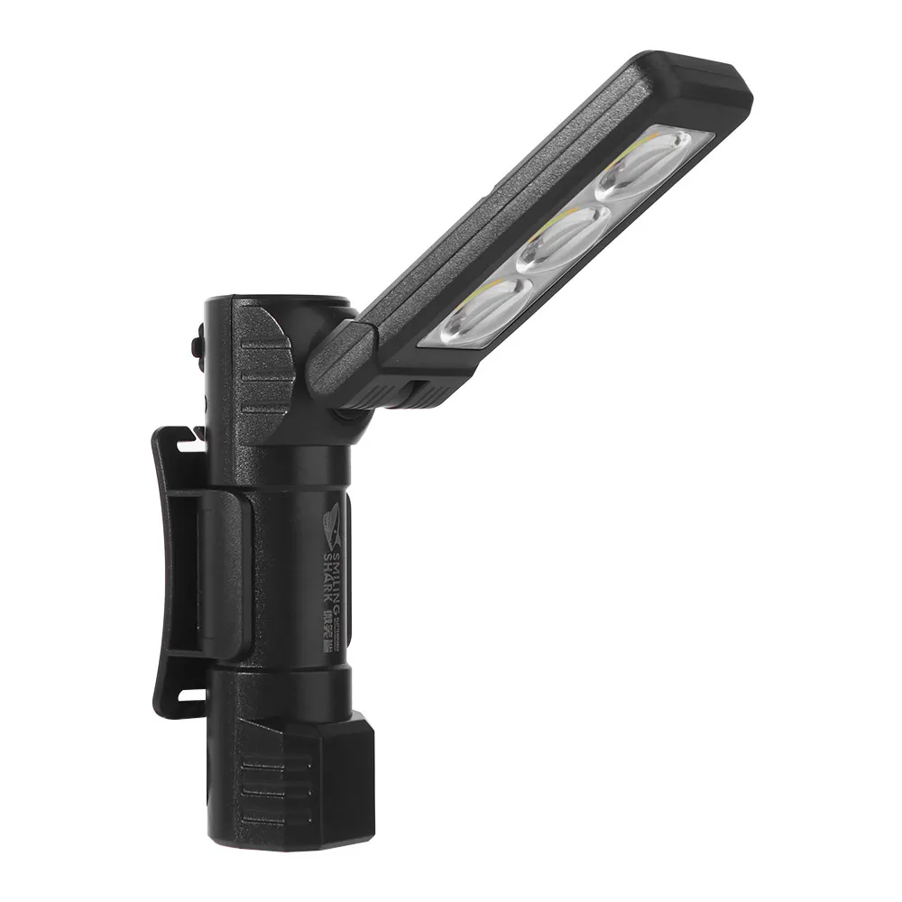 

6-Modes Dimming Handheld Worklight 180-Degree Rotation Waterproof Design Portable Gym Lamp USB Rechargeable Foldable Portable