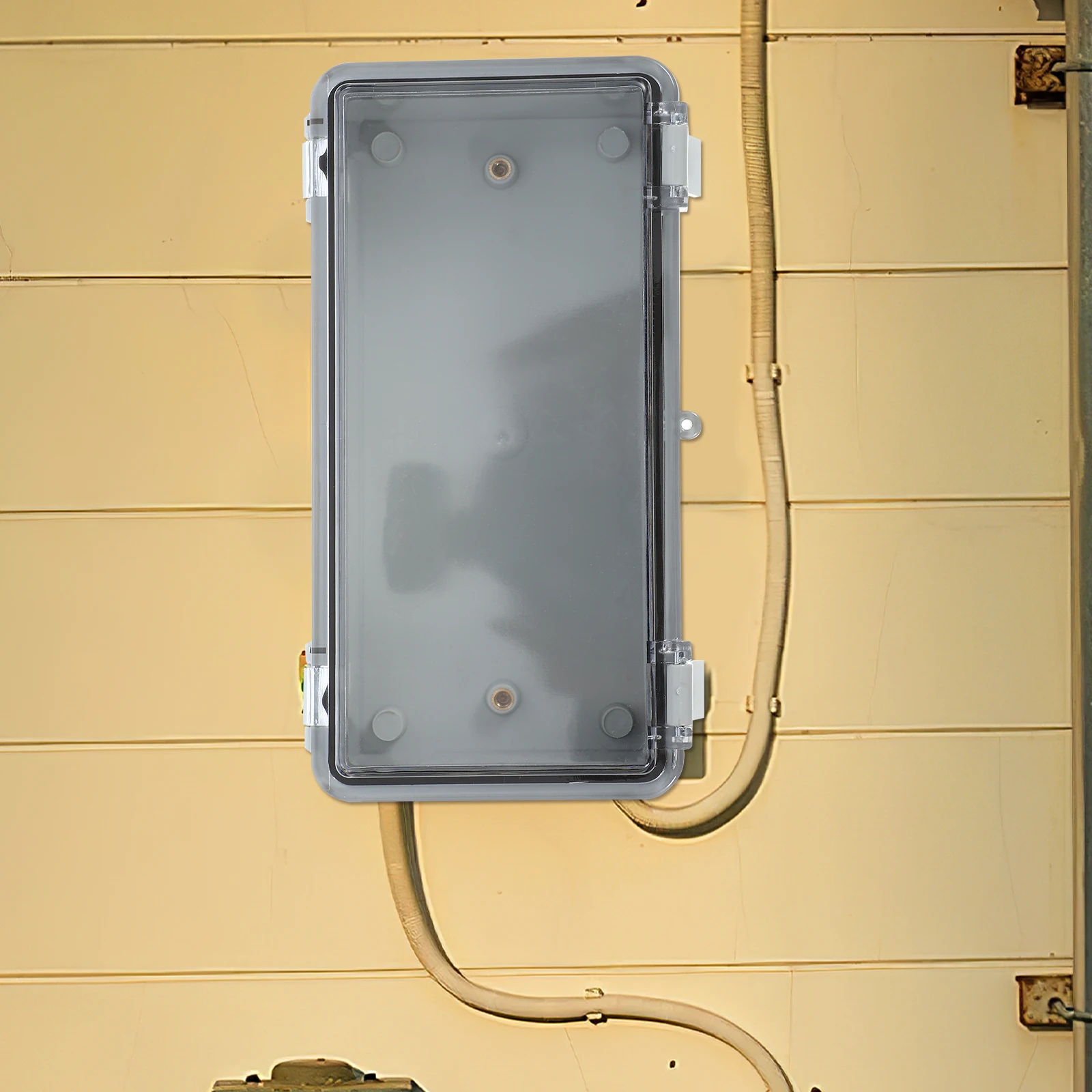 

Waterproof Junction Box 200x100x70mm Transparent Cover ABS Plastic Electrical Enclosure Outdoor Cable Connection Box