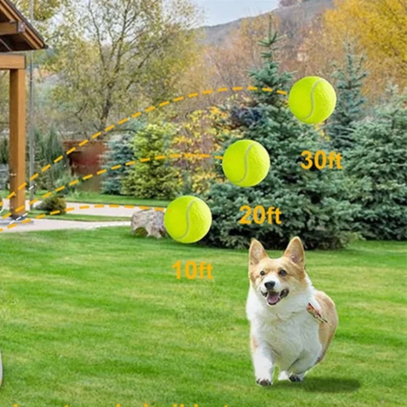 Fun Interactive Machine Fun Interactive Catapult Throw Rechargable Dog Tennis Ball Launcher Dogs Chase Automatic Toys