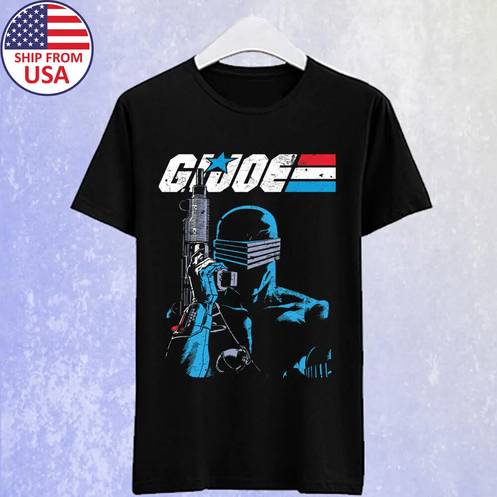 

Мужская черная футболка GI Joe Snake Eyes
