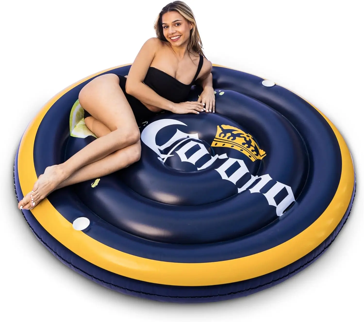 

Островный поплавок для бассейна Corona Lime с 2 подстаканниками, размеры для 2 взрослых