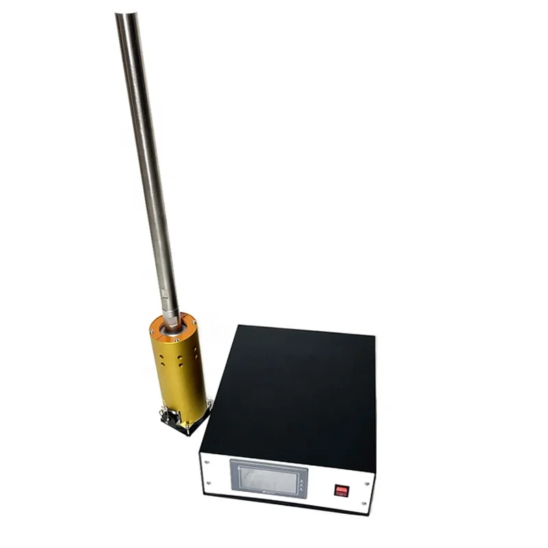 

Ультразвуковой смеситель-кавитатор 20 кГц для вибрационного смешивания молока, погружной, с функцией обработки жидкостей ультразвуком