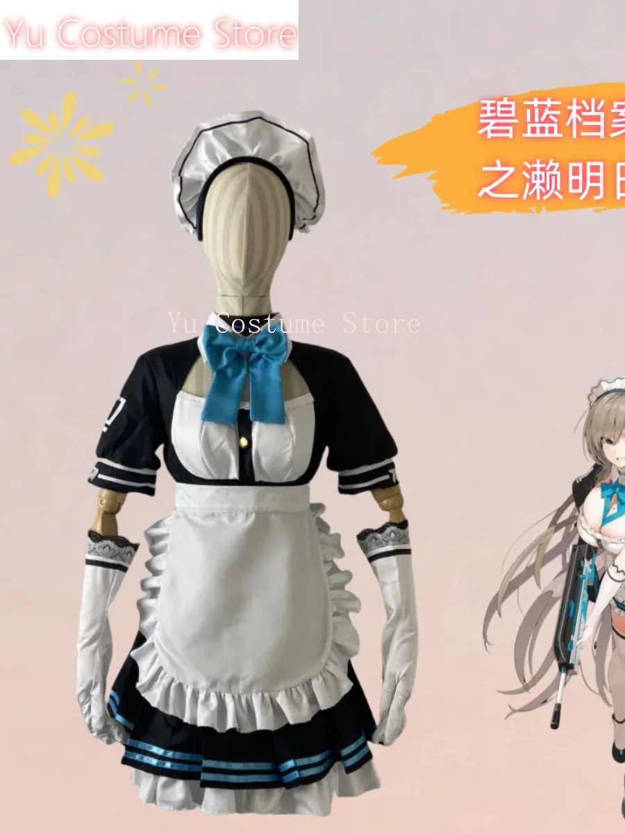 

Yu Blue Archive Ichinose Asuna Maid Outfit Cosplay Costume Cos Game Anime Party Uniform Hallowen Play Role Clothes Clothing